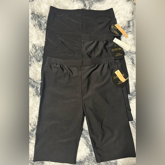 003 ACTVWR: 3 piece Fit In legging shorts size S - Picture 2 of 3